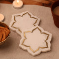 Meher Marble Coaster Set of 2