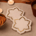 Meher Marble Coaster Set of 2